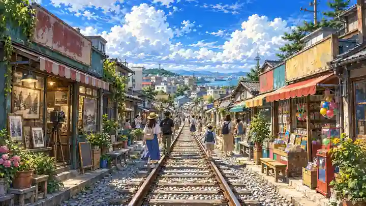 京岩洞(キョンアムドン)鉄道村, 群山市・京岩洞(キョンアムドン)