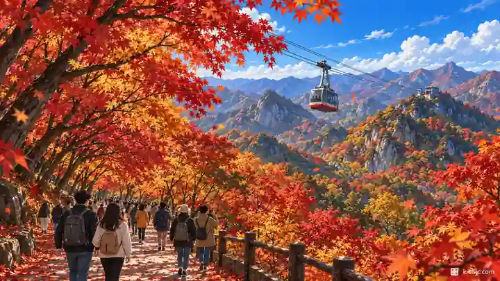内蔵山の紅葉, 井邑市・内蔵洞（ネジャンドン）