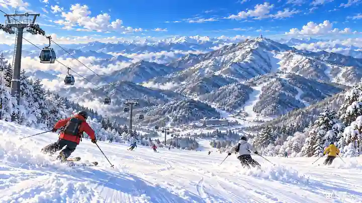 徳裕山リゾートのゲレンデ, 茂朱郡・雪川面（ソルチョンミョン）