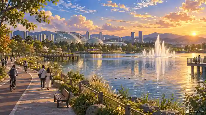 世宗湖水公園, 世宗特別自治市・セジョンドン