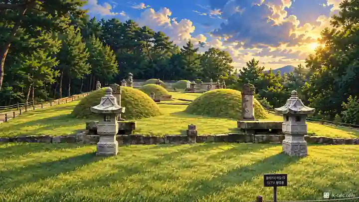 燕山君墓の芝生の丘, 道峰区・放鶴洞(パンハクドン)