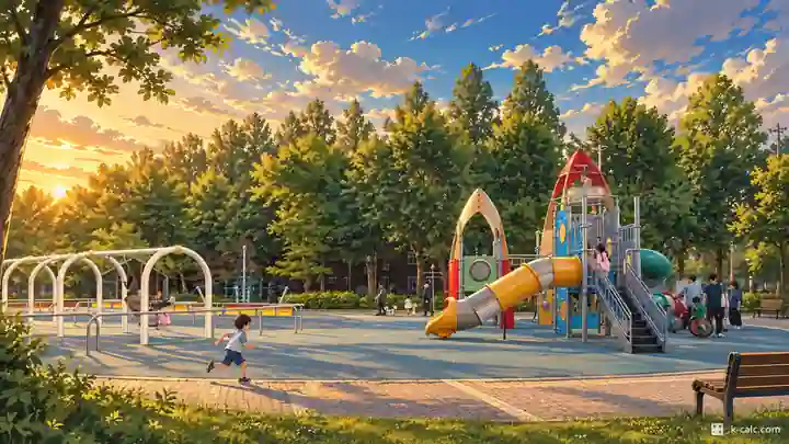 ポラメ公園の遊び場, 銅雀区・新大方洞(シンデバンドン)