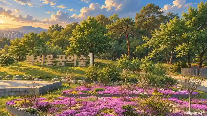 北ソウル夢の森の芝生の丘, 江北区・樊洞(ポンドン)