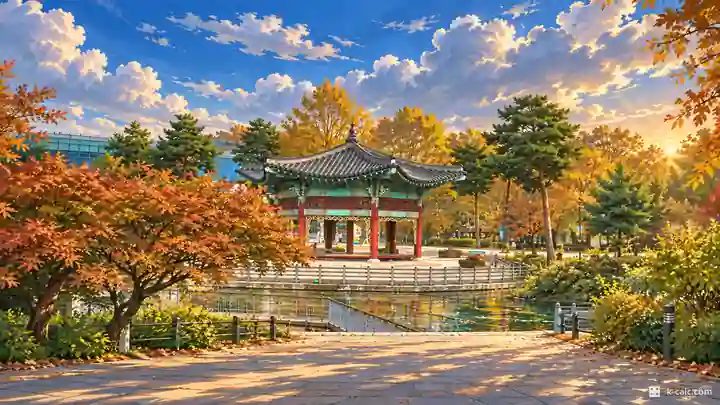 ソウル子供大公園の正門, 広津区・陵洞(ヌンドン)