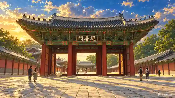 昌徳宮進善門, 鍾路区・臥龍洞(ワリョンドン)