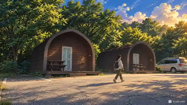 楚安山キャンプ場, 蘆原区・月渓洞(ウォルゲドン)