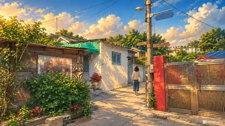 プクチョンマウルの路地, 城北区・城北洞(ソンブクドン)