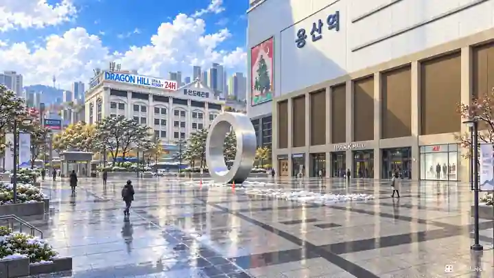 龍山駅広場, 龍山区・ハンガンノ3ガ